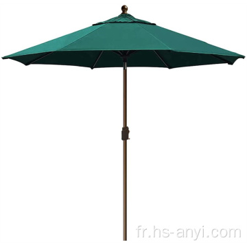 Grand parapluie de patio avec stand